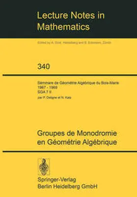  Groupes de Monodromie en Géométrie Algébrique | eBook | Sack Fachmedien