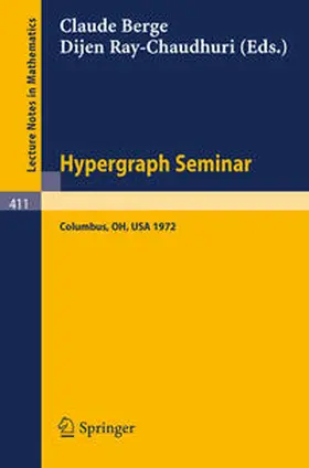 Berge / Ray-Chaudhuri | Hypergraph Seminar | E-Book | sack.de