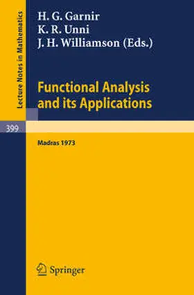 Garnir / Unni / Williamson | Functional Analysis and its Applications | E-Book | www2.sack.de