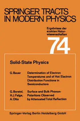 Bauer / Borstel / Falge |  Solid-State Physics | eBook | Sack Fachmedien