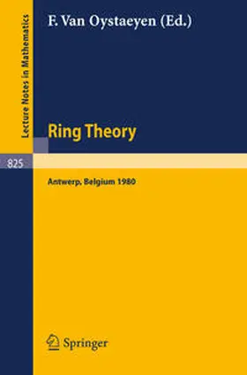 Oystaeyen | Ring Theory, Antwerp 1980 | E-Book | sack.de