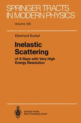 Burkel | Inelastic Scattering of X-Rays with Very High Energy Resolution | E-Book | sack.de