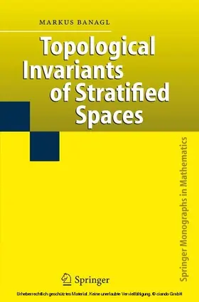 Banagl | Topological Invariants of Stratified Spaces | E-Book | sack.de