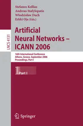 Kollias / Stafylopatis / Duch | Artificial Neural Networks - ICANN 2006 | E-Book | sack.de