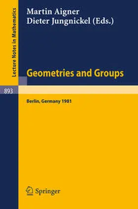 Aigner / Jungnickel |  Geometries and Groups | eBook | Sack Fachmedien