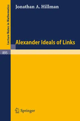 Hillman | Alexander Ideals of Links | E-Book | sack.de