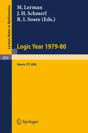 Lerman / Schmerl / Soare | Logic Year 1979-80 | E-Book | sack.de