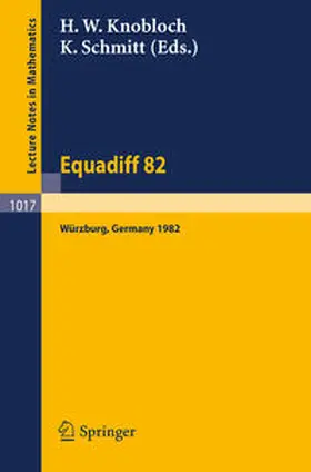 Knobloch / Schmitt | Equadiff 82 | E-Book | sack.de