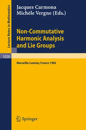 Carmona / Vergne | Non Commutative Harmonic Analysis and Lie Groups | E-Book | sack.de