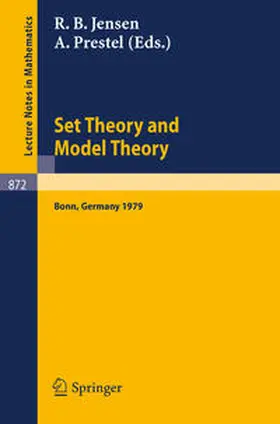 Jensen / Prestel | Set Theory and Model Theory | E-Book | sack.de