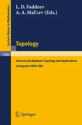 Faddeev / Mal'cev |  Topology | eBook | Sack Fachmedien