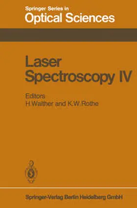 Walther / Rothe |  Laser Spectroscopy IV | eBook | Sack Fachmedien