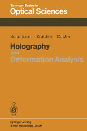 Schumann / Zürcher / Cuche |  Holography and Deformation Analysis | eBook | Sack Fachmedien
