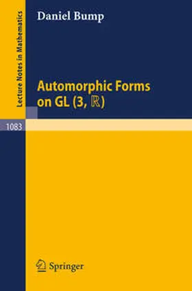 Bump |  Automorphic Forms on GL (3,TR) | eBook | Sack Fachmedien