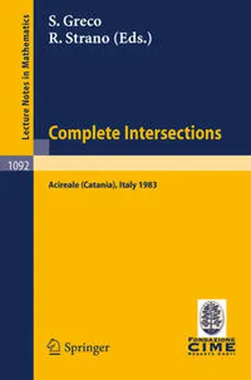 Greco / Strano |  Complete Intersections | eBook | Sack Fachmedien
