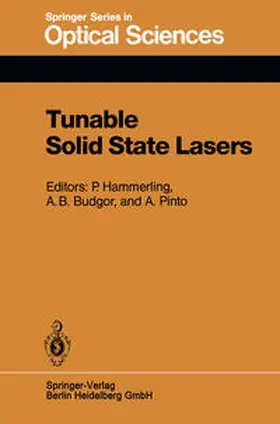 Hammerling / Budgor / Pinto |  Tunable Solid State Lasers | eBook | Sack Fachmedien