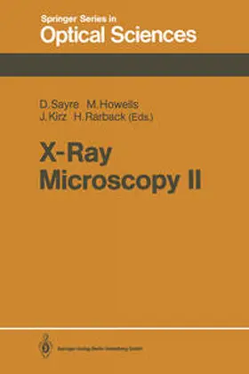 Sayre / Howells / Kirz | X-Ray Microscopy II | E-Book | sack.de