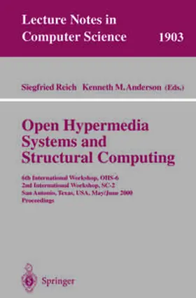 Reich / Anderson | Open Hypermedia Systems and Structural Computing | E-Book | sack.de