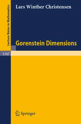 Christensen | Gorenstein Dimensions | E-Book | sack.de