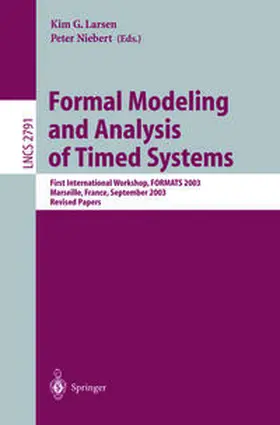 Larsen / Niebert | Formal Modeling and Analysis of Timed Systems | E-Book | www2.sack.de