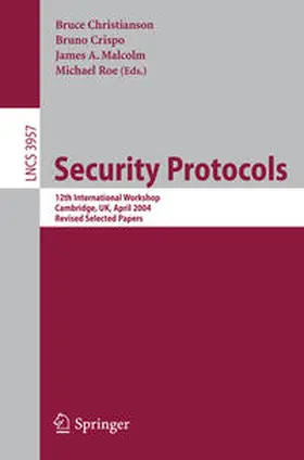 Christianson / Crispo / Malcolm | Security Protocols | E-Book | sack.de