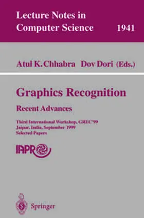 Chhabra / Dori | Graphics Recognition. Recent Advances | E-Book | sack.de