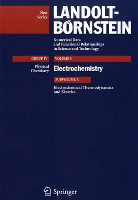 Holze |  Electrochemical Thermodynamics and Kinetics | Buch |  Sack Fachmedien