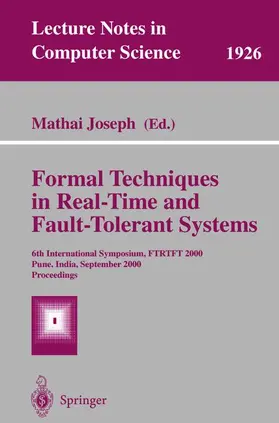Joseph |  Formal Techniques in Real-Time and Fault-Tolerant Systems | Buch |  Sack Fachmedien