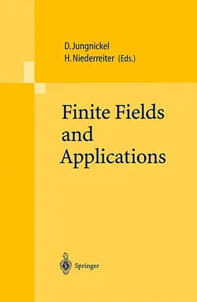 Jungnickel / Niederreiter |  Finite Fields and Applications | Buch |  Sack Fachmedien