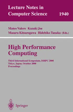 Valero / Tanaka / Joe |  High Performance Computing | Buch |  Sack Fachmedien