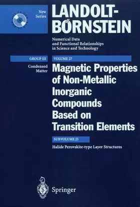 Geick |  Halide Perovskite-type Layer Structures | Buch |  Sack Fachmedien