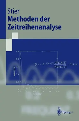 Stier |  Methoden der Zeitreihenanalyse | Buch |  Sack Fachmedien