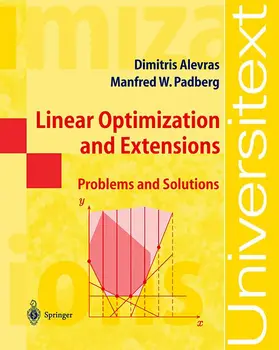 Padberg / Alevras |  Linear Optimization and Extensions | Buch |  Sack Fachmedien