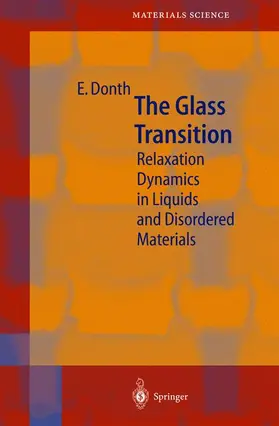 Donth |  The Glass Transition | Buch |  Sack Fachmedien