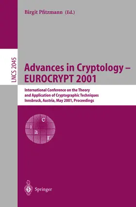 Pfitzmann |  Advances in Cryptology - EUROCRYPT 2001 | Buch |  Sack Fachmedien