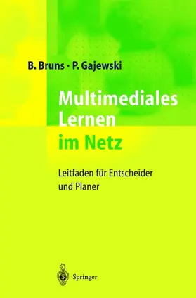 Gajewski / Bruns |  Multimediales Lernen im Netz | Buch |  Sack Fachmedien