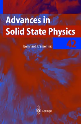 Kramer |  Advances in Solid State Physics | Buch |  Sack Fachmedien