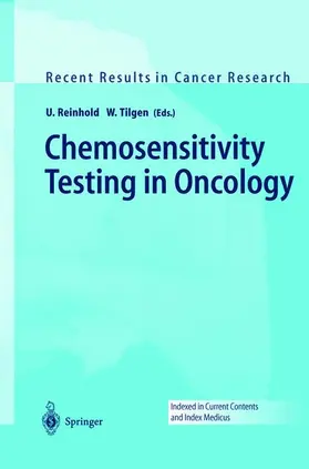 Tilgen / Reinhold |  Chemosensitivity Testing in Oncology | Buch |  Sack Fachmedien