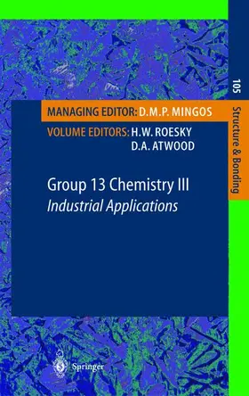 Roesky / Atwood |  Group 13 Chemistry III | Buch |  Sack Fachmedien