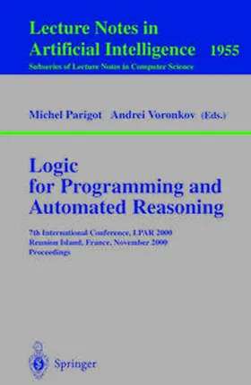 Parigot / Voronkov | Logic for Programming and Automated Reasoning | E-Book | sack.de
