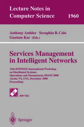 Ambler / Calo / Kar | Services Management in Intelligent Networks | E-Book | sack.de