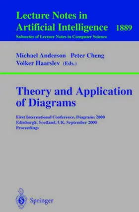 Anderson / Cheng / Haarslev |  Theory and Application of Diagrams | eBook | Sack Fachmedien