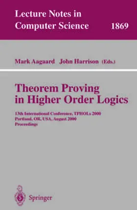 Aagaard / Harrison | Theorem Proving in Higher Order Logics | E-Book | sack.de