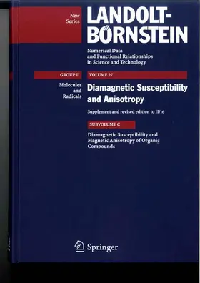 Kumar / Gupta |  Diamagnetic Susceptibility and Anisotropy of Organic Compounds | Buch |  Sack Fachmedien