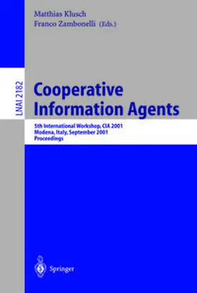 Klusch / Zambonelli | Cooperative Information Agents V | E-Book | sack.de