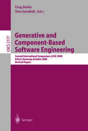 Butler / Jarzabek |  Generative and Component-Based Software Engineering | eBook | Sack Fachmedien