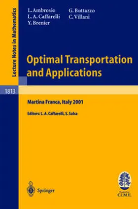 Ambrosio / Caffarelli / Brenier | Optimal Transportation and Applications | E-Book | sack.de