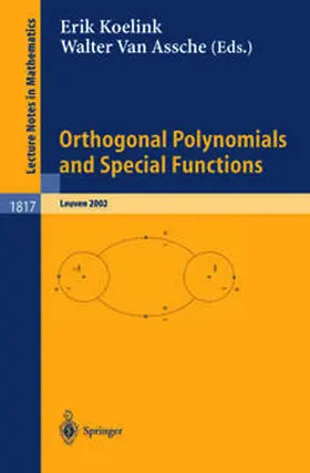 Koelink / Van Assche | Orthogonal Polynomials and Special Functions | E-Book | sack.de