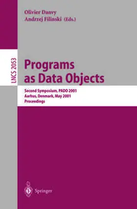 Danvy / Filinski | Programs as Data Objects | E-Book | sack.de