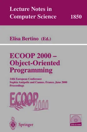 Bertino | ECOOP 2000 - Object-Oriented Programming | E-Book | sack.de